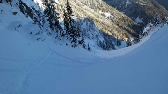 Dropping down from Magnesia/Brunswick col