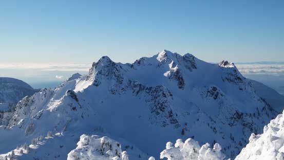 The North Face of Brunswick Mountain