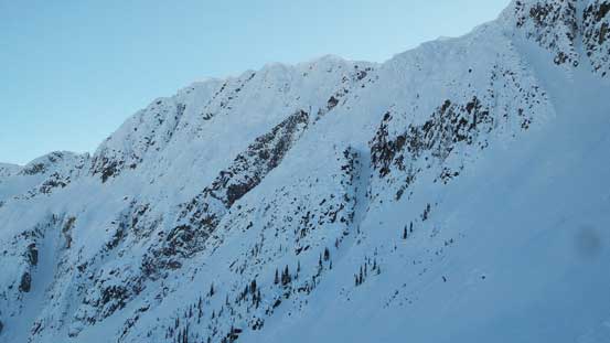 The N. Face of Steep Peak