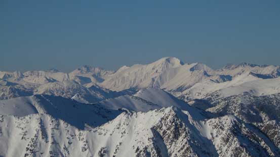 The mighty Whitecap Mountain - 3rd highest in SW BC