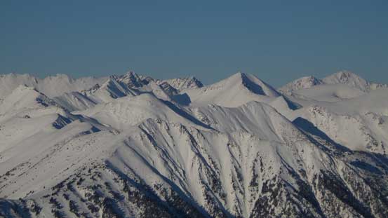 Does this look like the Rockies?! Mt. Seton on the right skyline, background