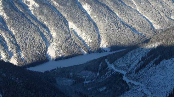 This is Duffey Peak where I came up from