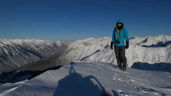 Me on the summit of Steep Peak