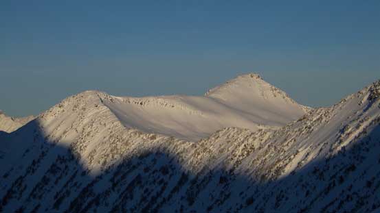 Peak 2318 in Steep Creek area