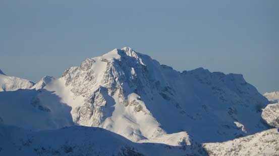 Joffre Peak looks magnificent 