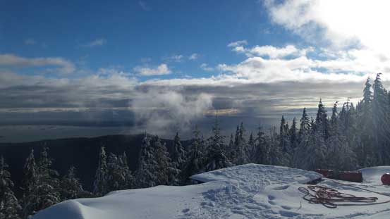 Straight of Georgia looking south