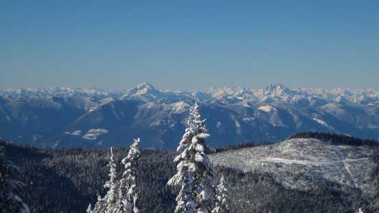 Mt. Robie Reid and Mt. Judge Howay on the skyline