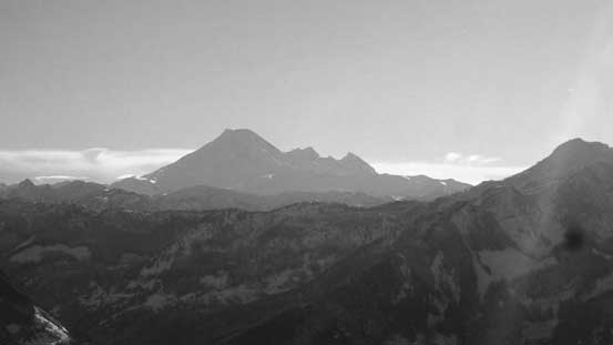 Mt. Baker the iconic volcano of the North Cascades 