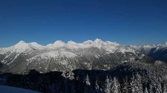 One last look at the Cheam Range