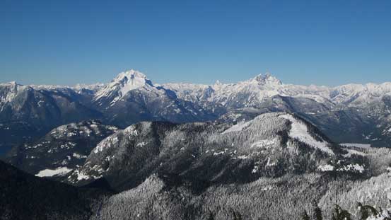 Mt. Robie Reid and Mt. Judge Howay are always the eye-catching giants