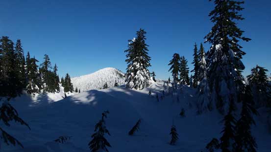 Down to that east side basin now. 