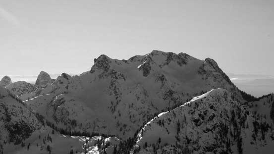 The N. Face of Brunswick Mountain