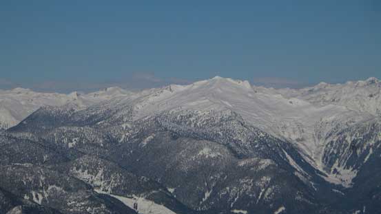 Mt. Sedgwick is now an interesting peak to access... 
