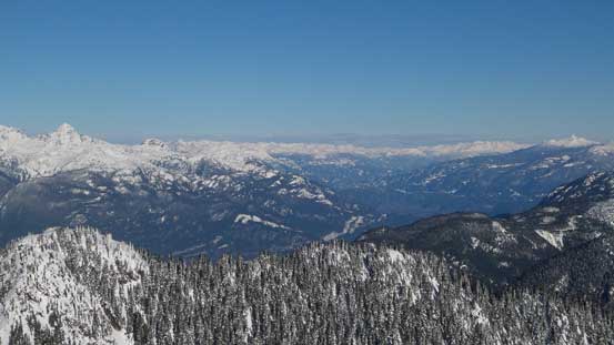 Looking up the Squamish Valley