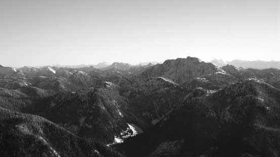 Cathedral Mountain the grand slog of the North Shore. 