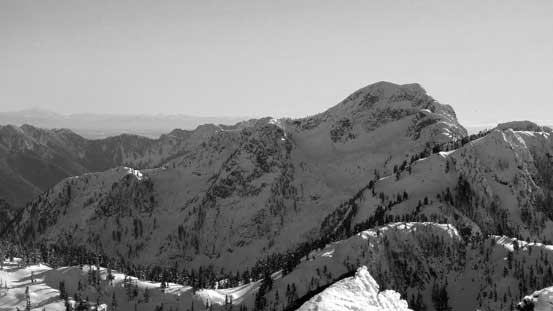 Mt. Hanover which I bagged last month via the south couloir, south face