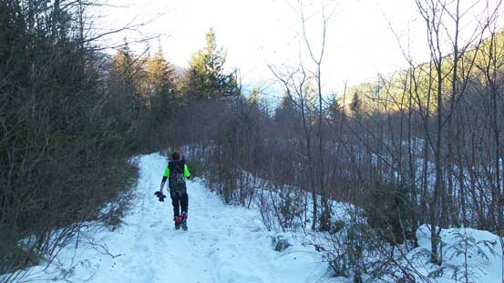 Almost back to the parking lot.