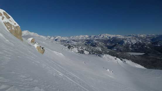 Going up a steeper rise now. 