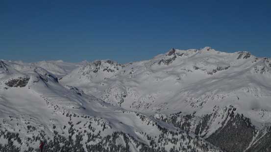 This big peak on right is Mt. Callaghan