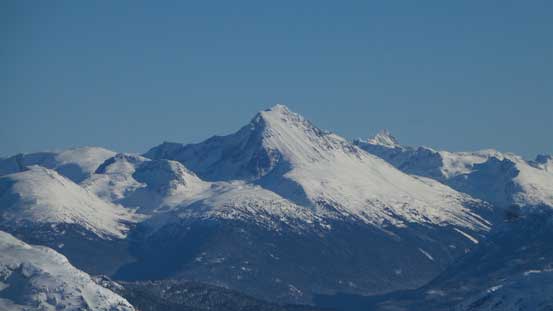 Wedge Mountain - the 4th highest in SW BC and highest in Garibaldi P. Park