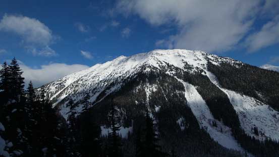 Another look at the ridge separating Cayoosh with Marriott 