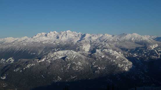 Ipsoot Mountain looms behind Cougar Mountain