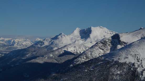 Mt. Currie looks good under the morning sun