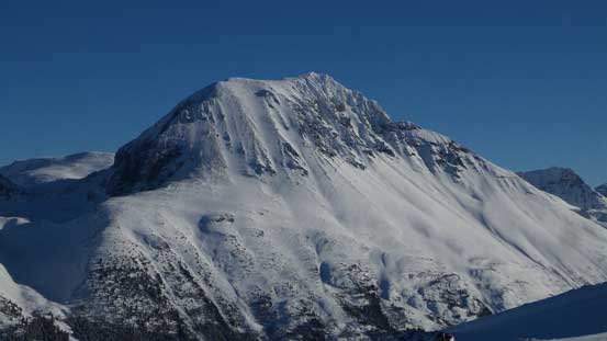 The massive S. Face of Wedge Mountain