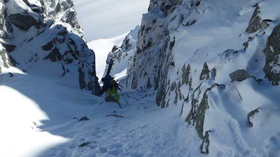 The exit of the "Stairmaster"