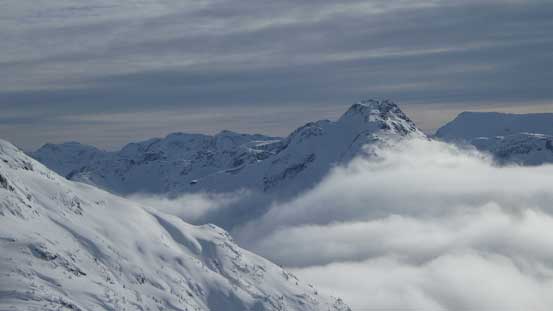 This is Snowspider Mountain - my main objective in this trip. 