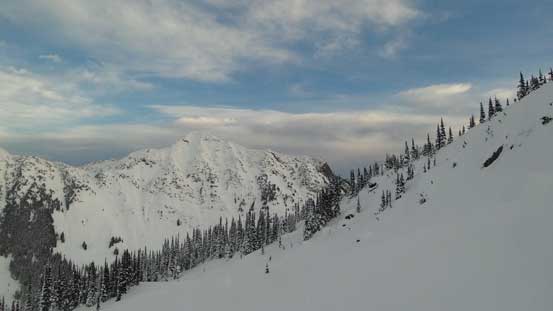 Looking back at "Mt. Kosegarten"