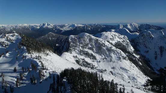 David Peak in foreground.