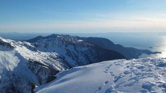 These are the group of peaks on the southern HSCT including the ski resort area