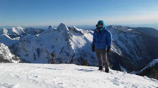 Me on the summit of Mt. Harvey