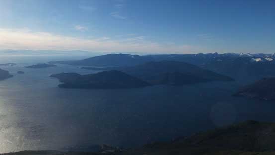 Unobstructed view of Howe Sound and the Sunshine Coast