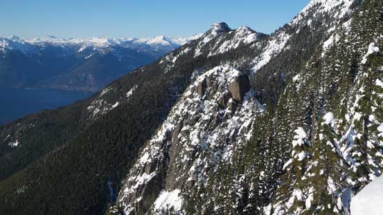 Hat Mountain behind Harvey's Pup