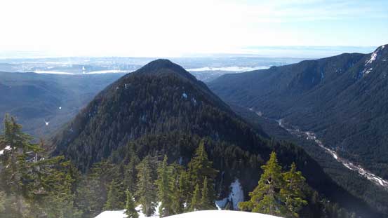 From South Needle, looking back at Lynn Ridge