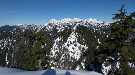 North Needle in foreground which looks like still a long ways off... 