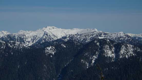 Mt. Bonnycastle which I traversed last year in fall