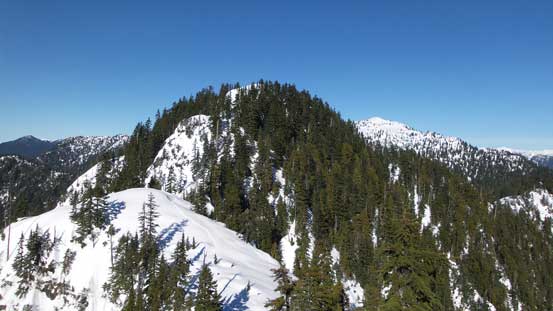 A review shot of North Needle