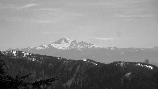 Mt. Baker on the horizon, from Middle Needle