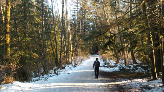 Back to the road stretch. Almost done. 