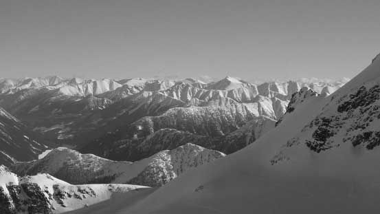 These are the bunch of peaks in the "East Duffey" area - Elusive, Tigger, etc. 