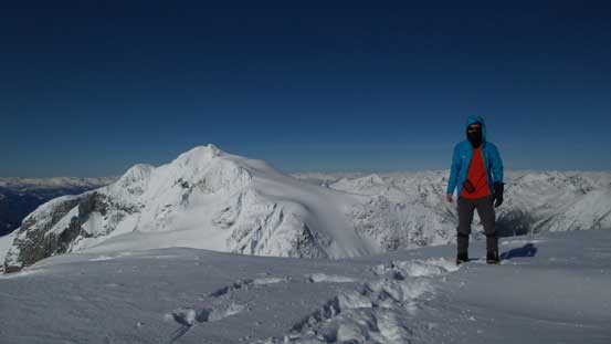 Another shot of me on the summit of Mt. Spetch