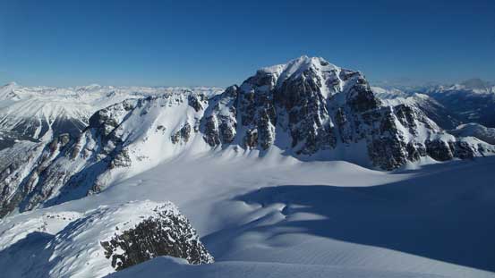 Another shot of Joffre Peak before going down