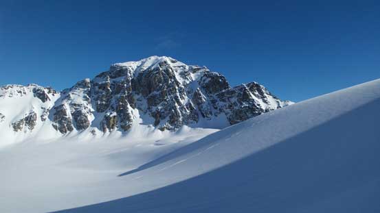 One last look at Joffre Peak before going for my next objective - Mt. Hartzell