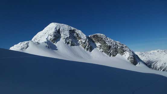 Looking back at Mt. Spetch which was my previous objective