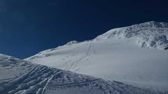 This is the east slopes of Mt. Hartzell which looked quite easy