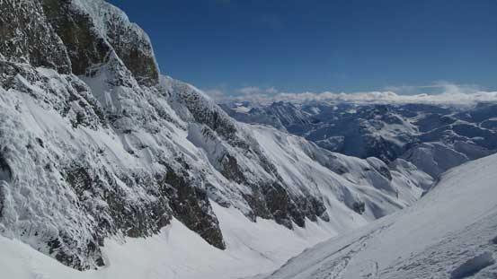 Another photo looking sideways across the south side of Mt. Matier.