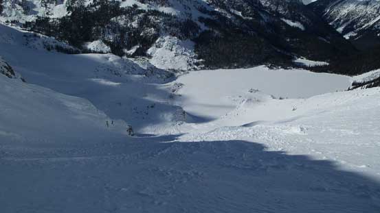 The lower stretch would be ugly..